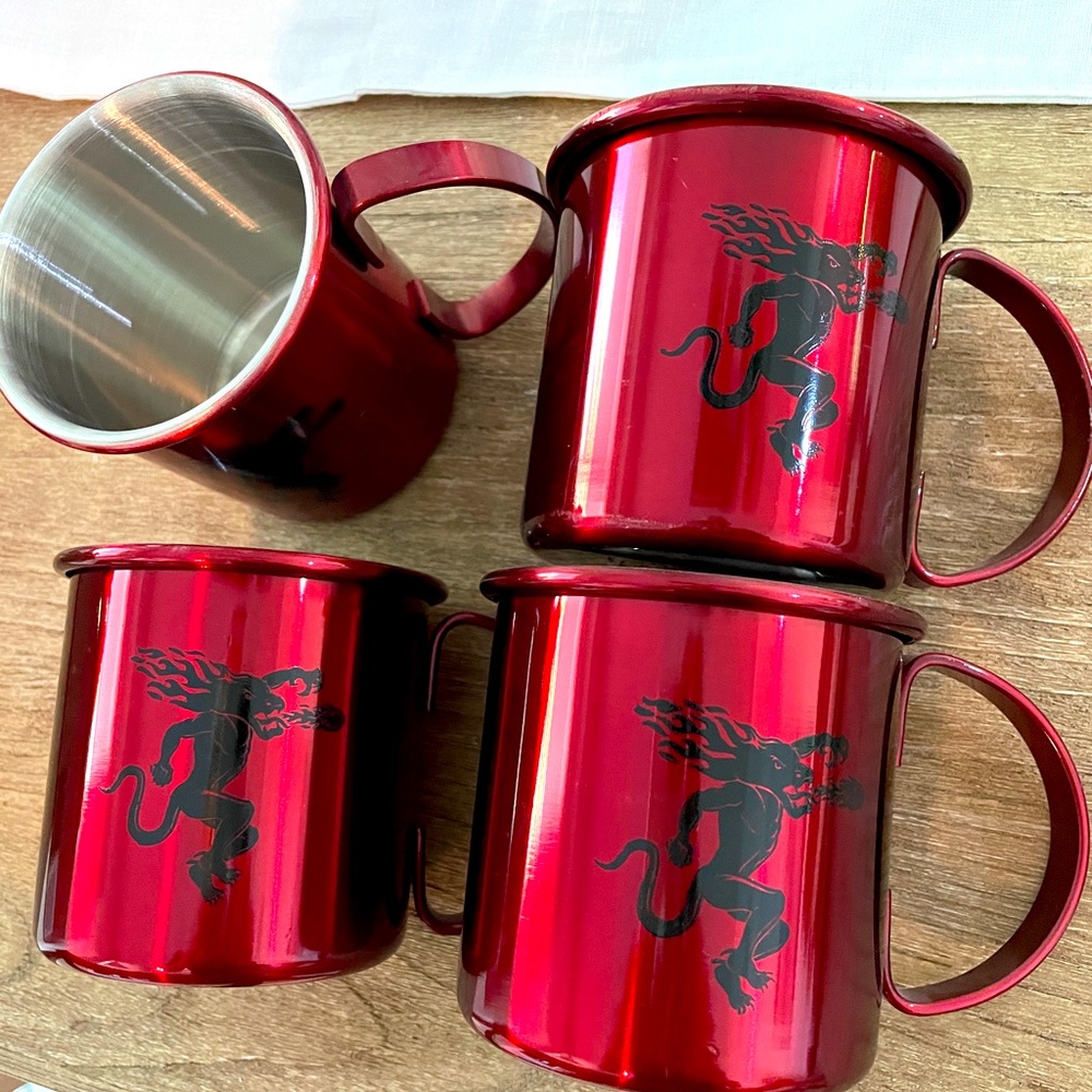 NEW Fireball Moscow Mule Mugs (set of 4)